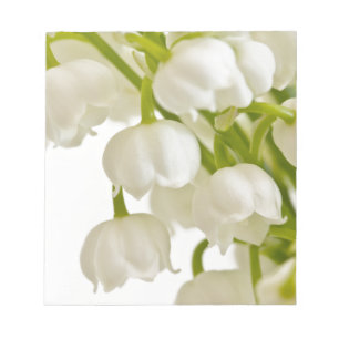 White Lilies Notepad