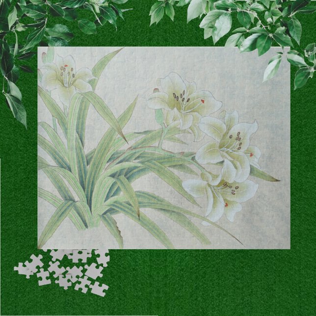 White Lily Jigsaw Puzzle (Creator Uploaded)