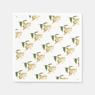 White Lily Napkin