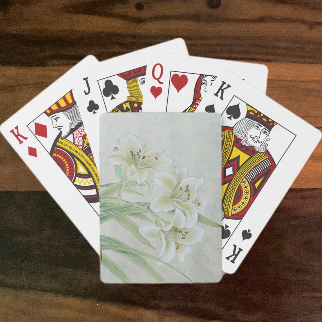 White Lily Playing Cards (Creator Uploaded)
