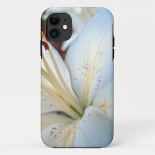 white lily pretty iPhone 11 case