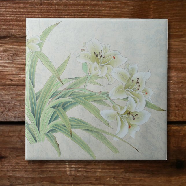 White Lily Tile (Creator Uploaded)