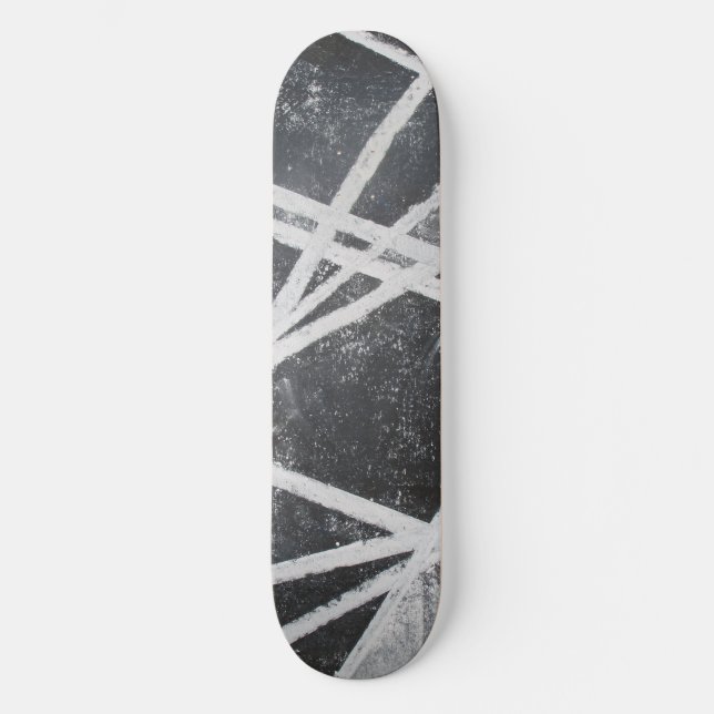 White Lines Extreme Graffiti Skateboard (Front)