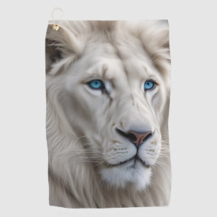 White Lion Golf Towel