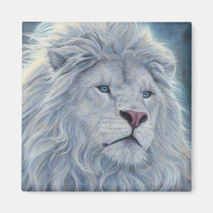 White Lion Magnet