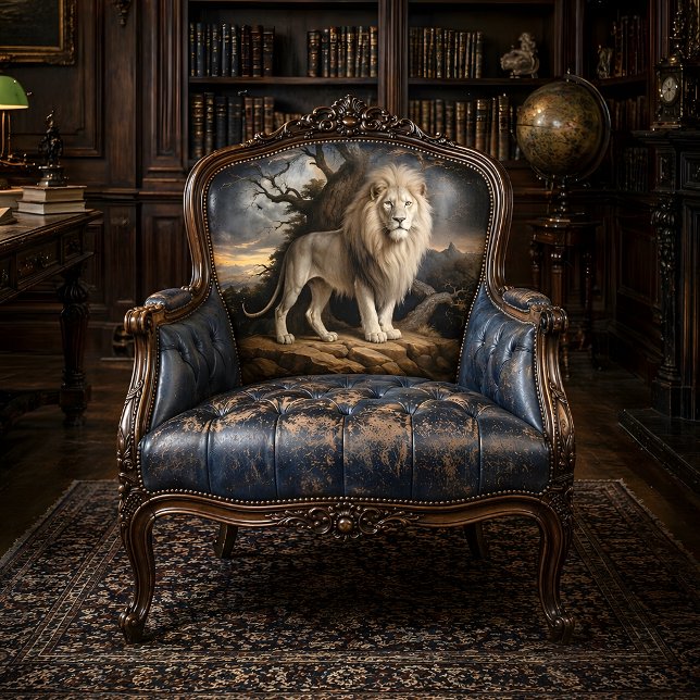 White Lion Majesty Decoupage Tissue Paper (White Lion Majesty Decoupage Tissue Paper)