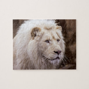 White Lion Photo Jigsaw Puzzle