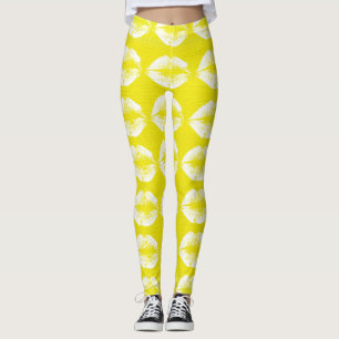 White Lips #16 Leggings