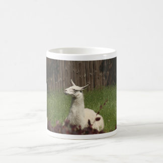 White Llama Magic Mug