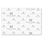 White Logo pattern Business Brand Simple Packaging