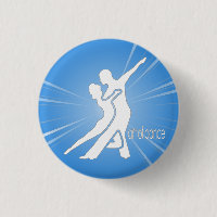 White Logo Round Button