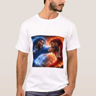 White Loot Vs Moody T-Shirt 