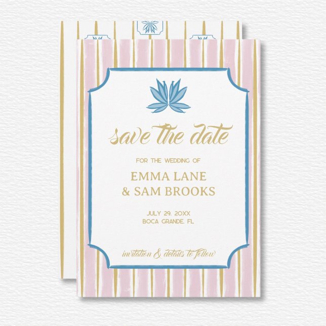 White Lotus Wedding  Save The Date (Creator Uploaded)