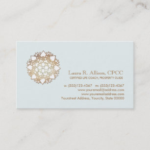 White Lotus Wellness Healing Arts Business Card