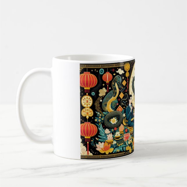 White Lunar Mug (Left)