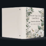 White Magnolias and Butterfly Wedding Guest Book Binder<br><div class="desc">White Magnolias and Butterfly Wedding Guest Book - A Beautiful Addition to Your Big Day! Capture the essence of your special day with the White Magnolias and Butterfly Wedding Guest Book. Read on to learn how this unique guest book can add a touch of elegance and beauty to your wedding...</div>