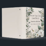 White Magnolias and Butterfly Wedding Guest Book Binder<br><div class="desc">White Magnolias and Butterfly Wedding Guest Book - A Beautiful Addition to Your Big Day! Capture the essence of your special day with the White Magnolias and Butterfly Wedding Guest Book. Read on to learn how this unique guest book can add a touch of elegance and beauty to your wedding...</div>