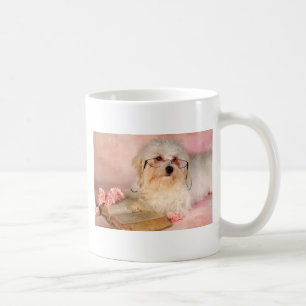 White Maltese dog Coffee Mug