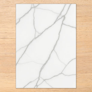 White Marble Acrylic Invitations