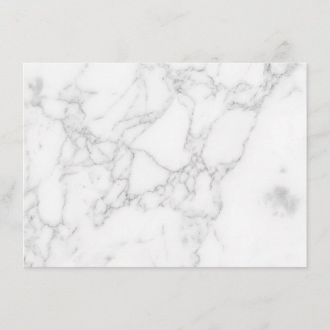 White Marble Advice Card (Front)