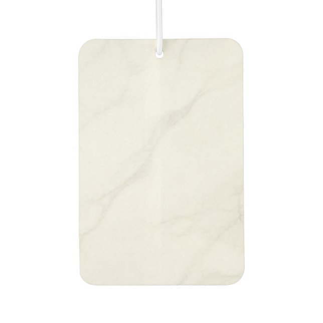 White Marble Air Freshener (Front)