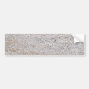 White Marble Background Bumper Sticker