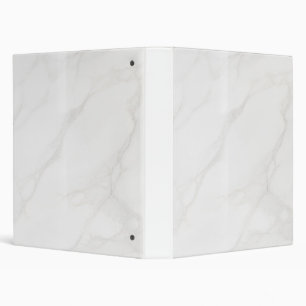 White Marble Binder