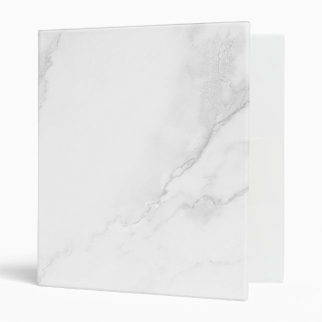 White Marble Binder (Front/Inside)