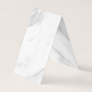White Marble Business Card
