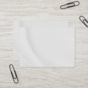 White Marble Business Card