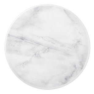 White Marble Cabinet Pull