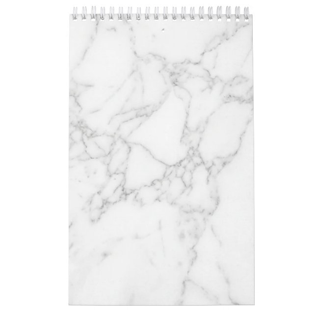 White Marble Calendar (Cover)