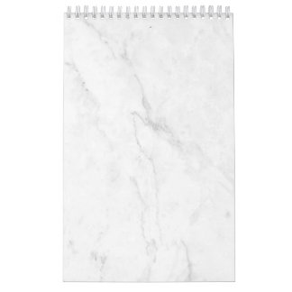 White Marble Calendar