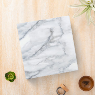 White Marble Carrara Calacatta Texture Binder