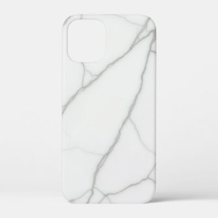 White Marble iPhone 12 Mini Case
