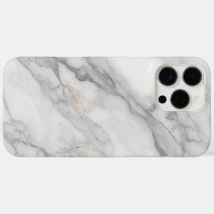 White Marble iPhone 16 Pro Max Case
