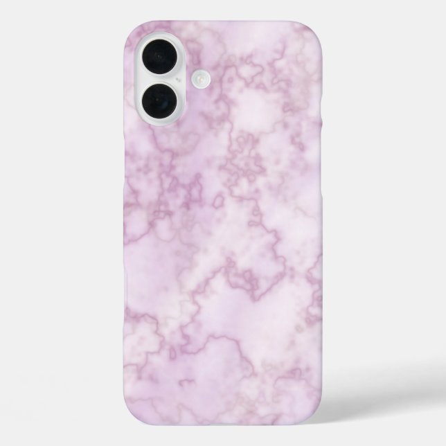 White Marble Case-Mate iPhone Case (Back)