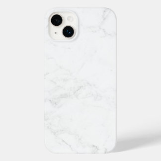 White Marble Case-Mate iPhone 14 Plus Case