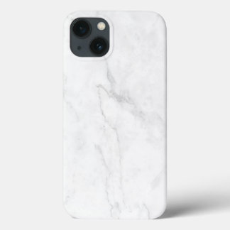 White Marble iPhone 13 Case