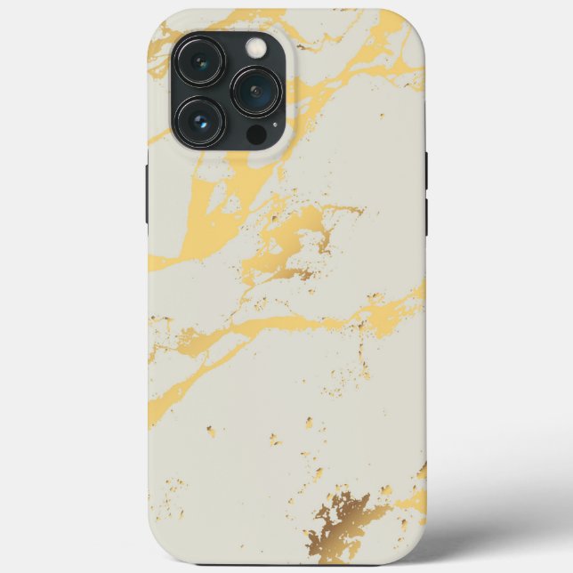White Marble Case-Mate iPhone Case (Back)