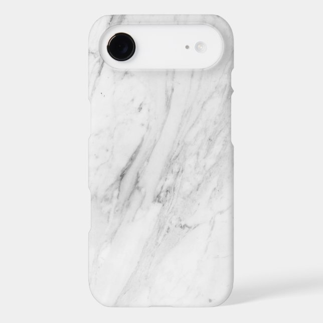 White Marble  Case-Mate iPhone Case (Back)