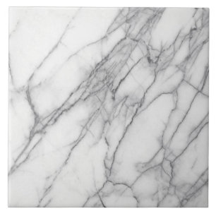 White Marble Ceramic Tile