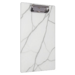 White Marble Clipboard