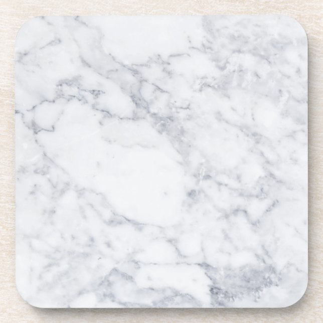 White Marble Coaster (Front)