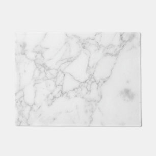 White Marble Doormat