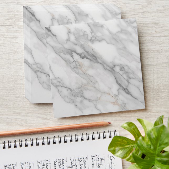 White Marble  Envelope (Stacked)