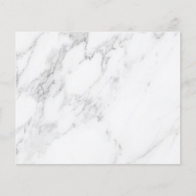 White Marble Flyer (Front)