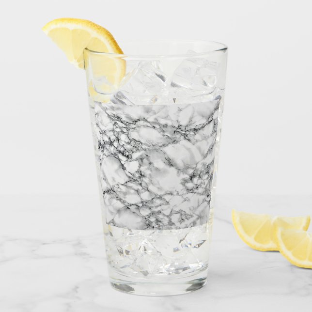 White Marble Glass (Front Ice)