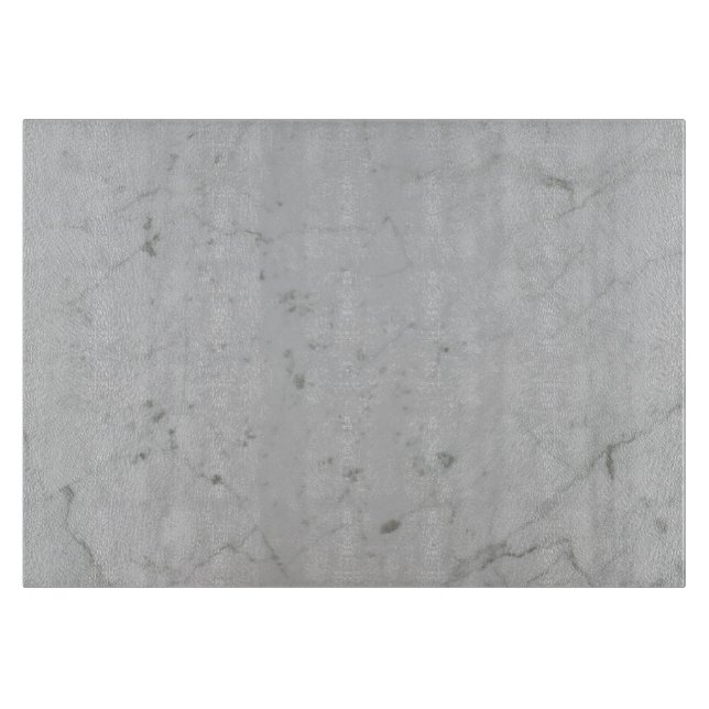 White Marble Grey Cutting Board (Front)