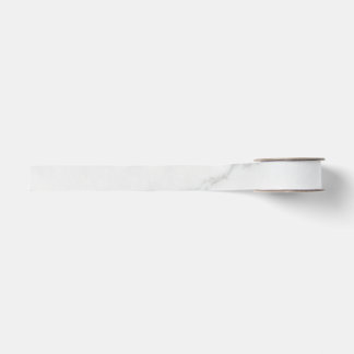 White Marble Grosgrain Ribbon